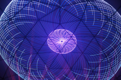 laser graphic show louisville dome geodesic